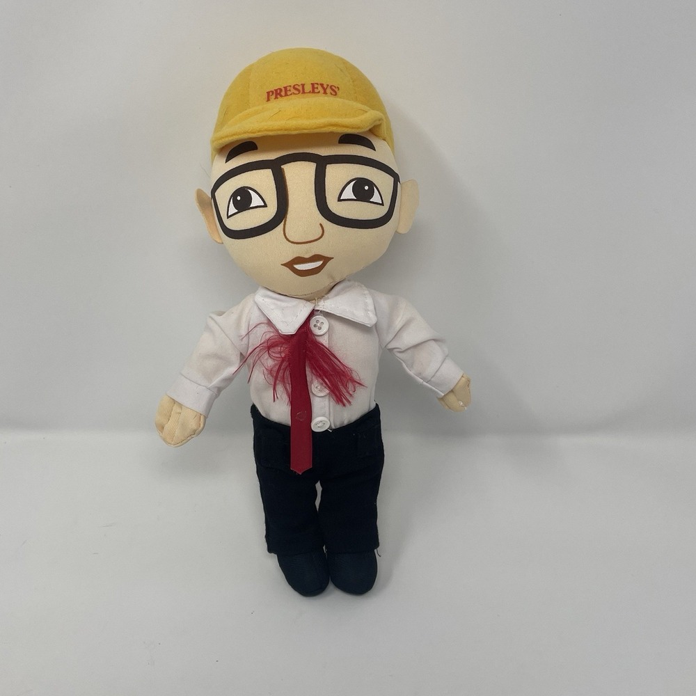 Presleys Country Jubilee Cecil Character Plush Doll Branson MO Souvenir 10"